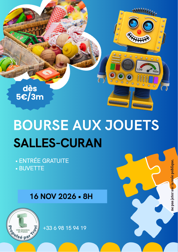 Bourse aux jouets vêtements puéricultures à Salles-Curan
