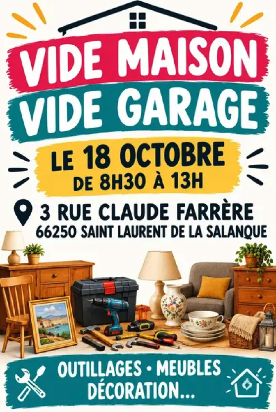 Vide-maison vide-garage à Saint-Laurent-de-la-Salanque
