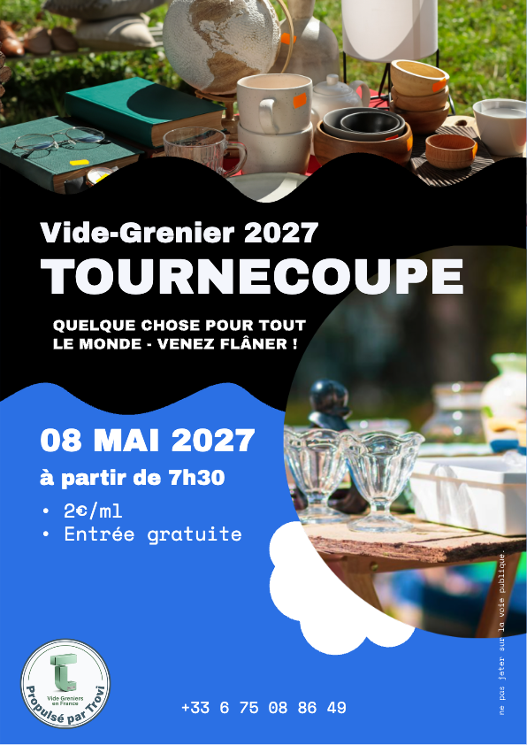Vide grenier à Tournecoupe