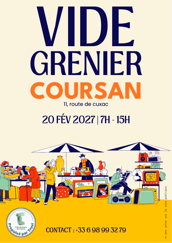 Vide grenier | Coursan