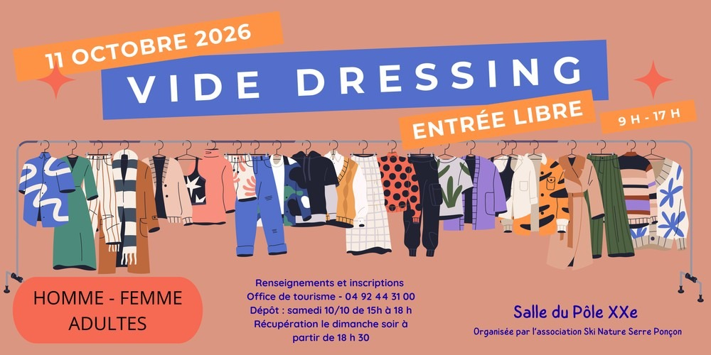 Vide Dressing à Savines-le-Lac