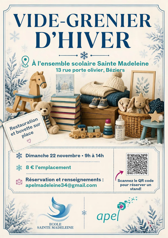 Vide Grenier d'Hiver à Béziers