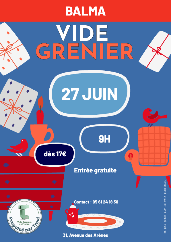 Vide grenier à Balma