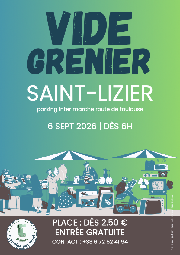Vide grenier. brocante