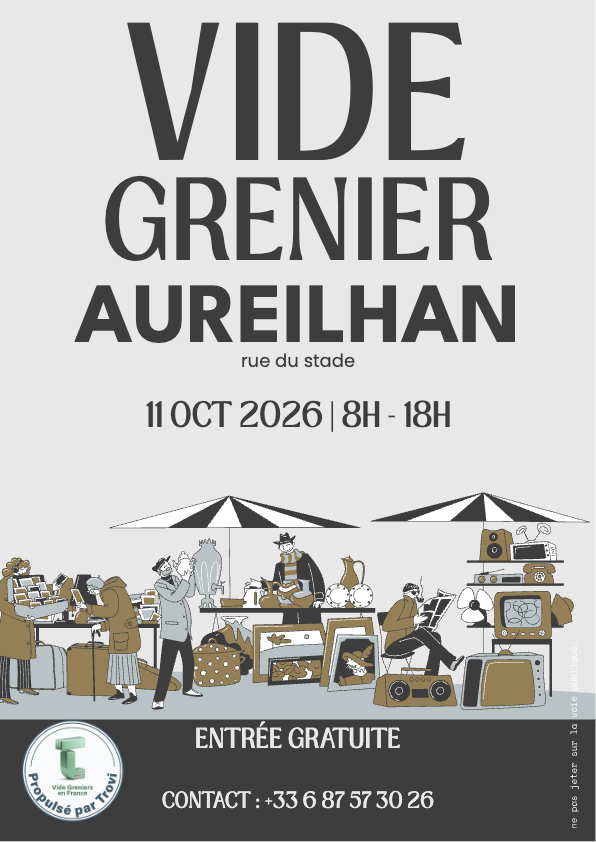 Vide grenier exterieur stade Rene Brejassou