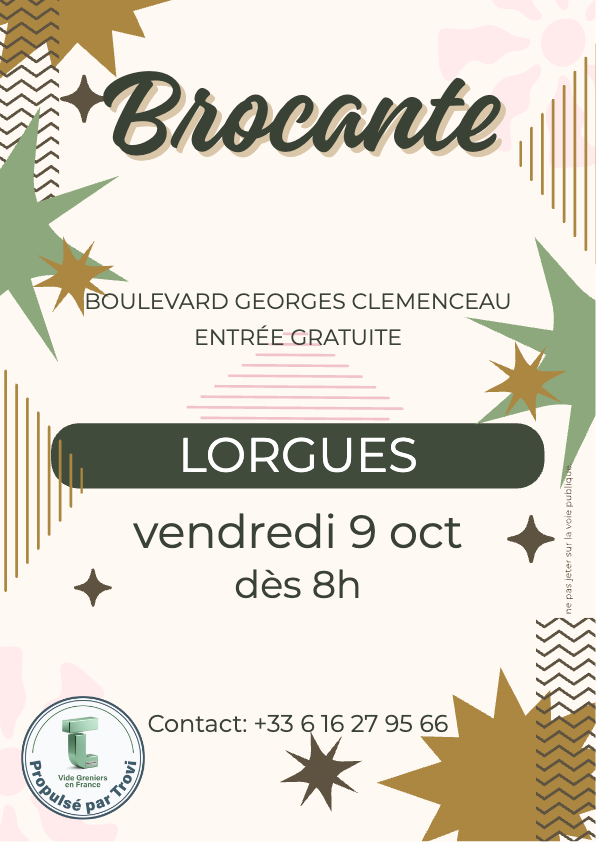 Marché des Brocanteurs à Lorgues