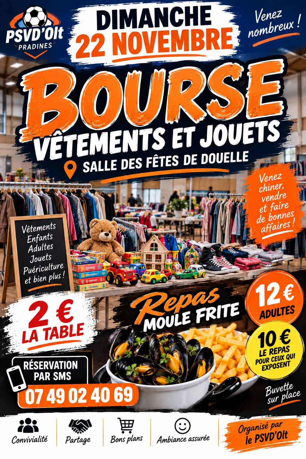 BOURSE AUX VETEMENTS ET JOUETS à Douelle