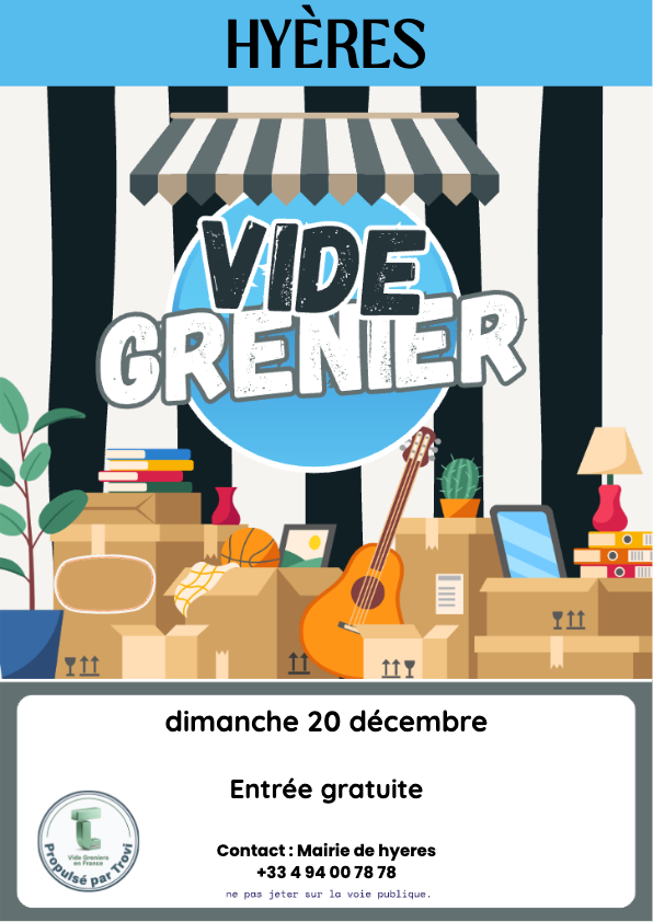 Marchés aux puces de La Capte à Hyères