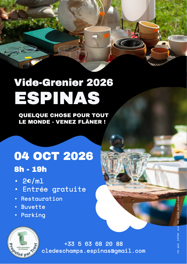 Vide-grenier à Espinas