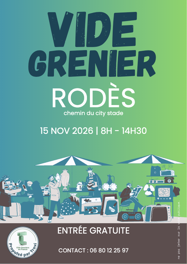 Vide Grenier à Rodès