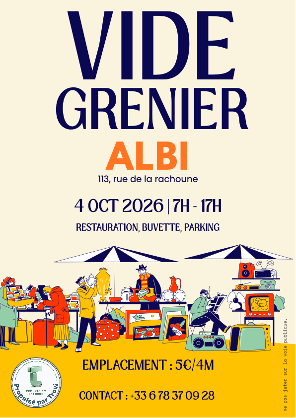Vide grenier d'automne