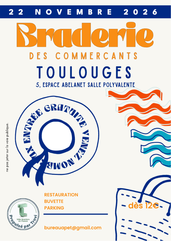 Braderie petite enfance / vide dressing à Toulouges