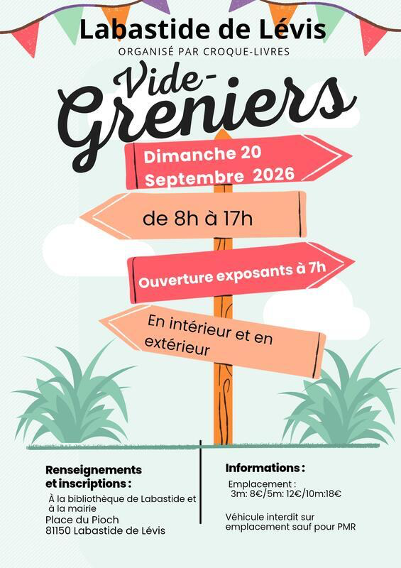Vide-greniers de Labastide de Lévis
