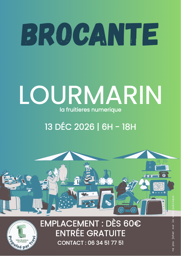 Brocante de noel à Lourmarin