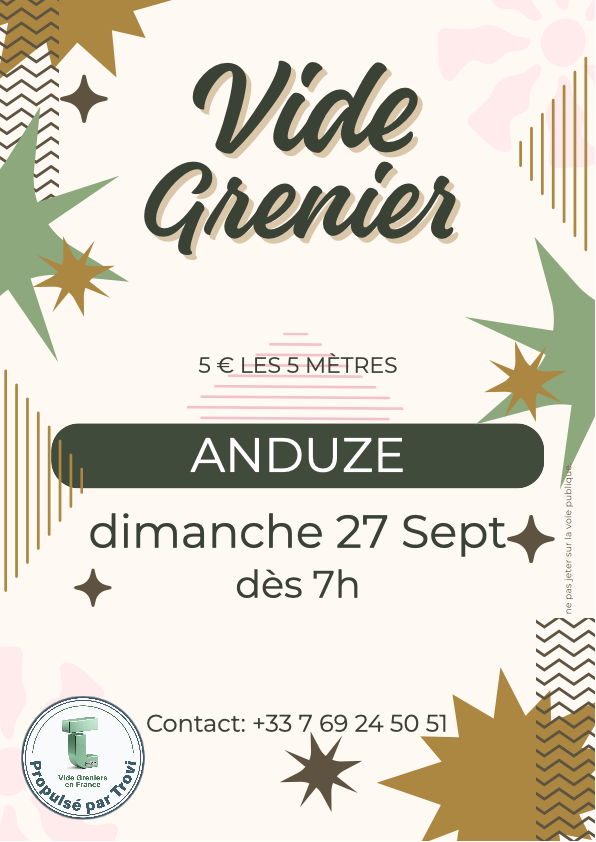 Les Nouvelles Puces d’Anduze