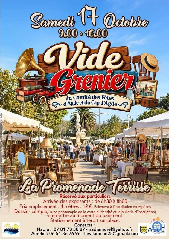 VIDE GRENIER à Agde