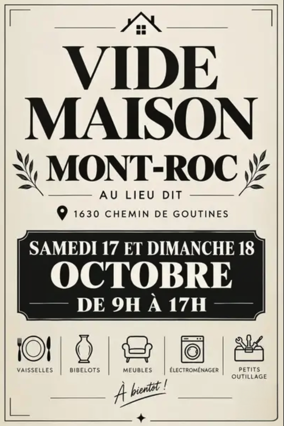 VIDE MAISON A MONT-ROC à Mont-Roc