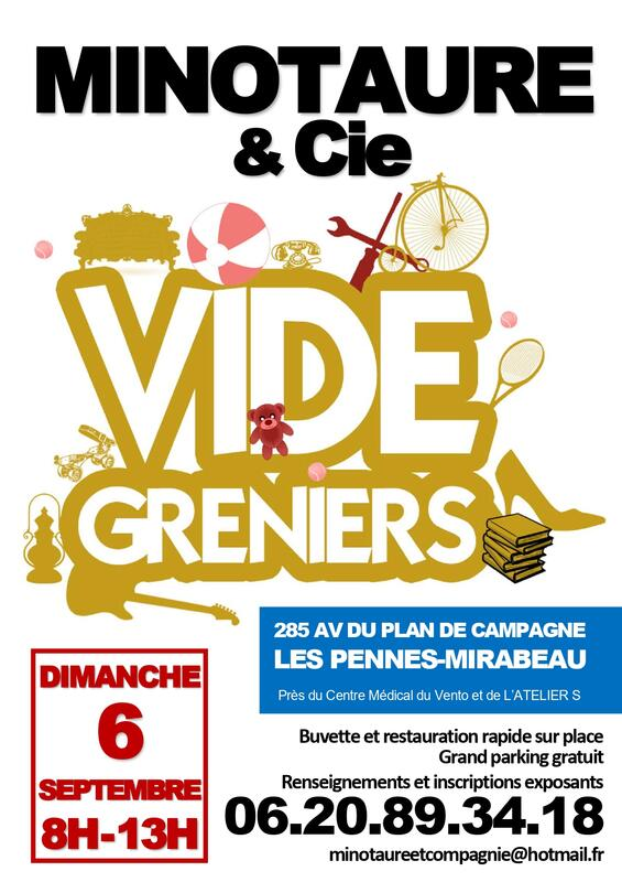 VIDE GRENIER MINOTAURE
