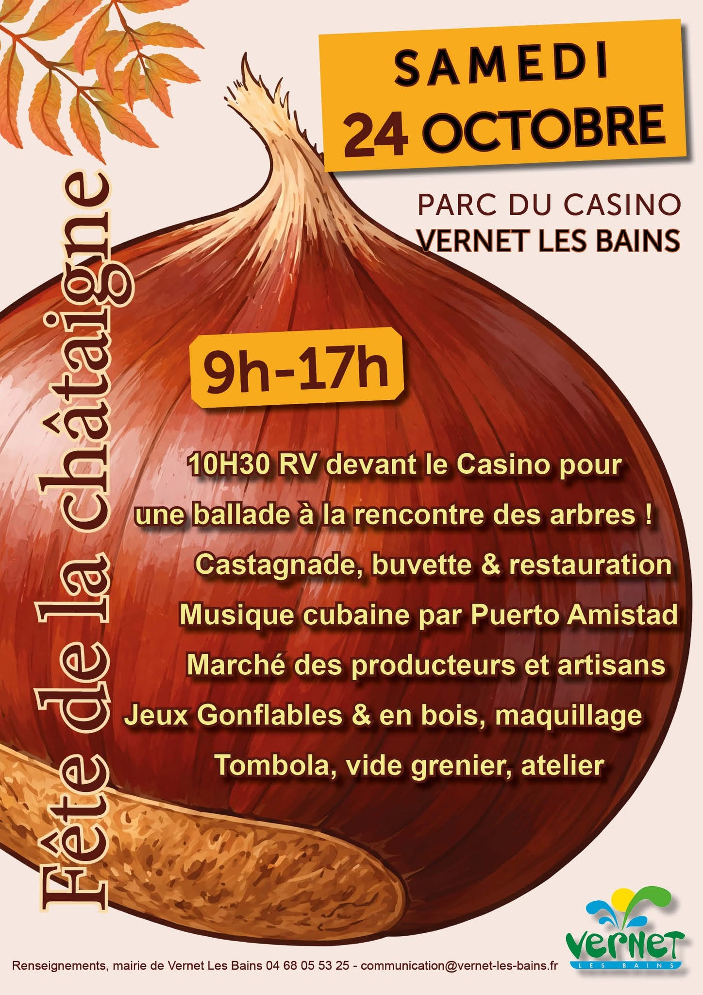 Fête de la châtaigne à Vernet-les-Bains