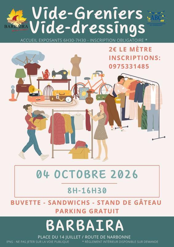 Grand vide grenier de Barbaira