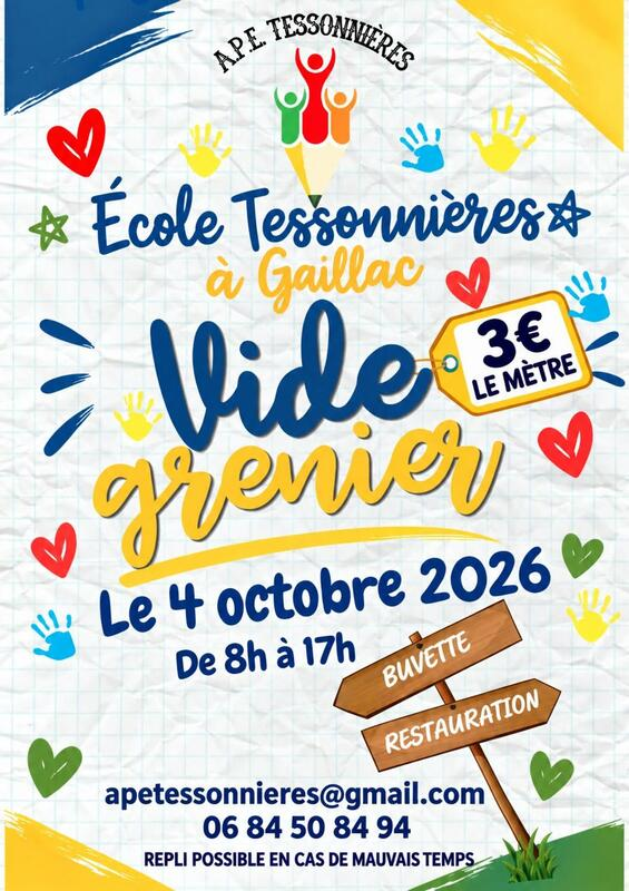 Vide Grenier TESSONNIERES Gaillac
