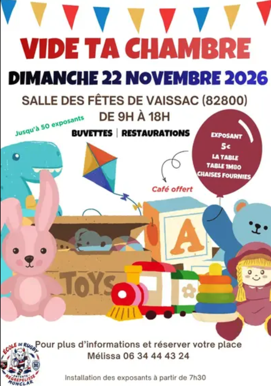 VIDE TA CHAMBRE à Vaïssac