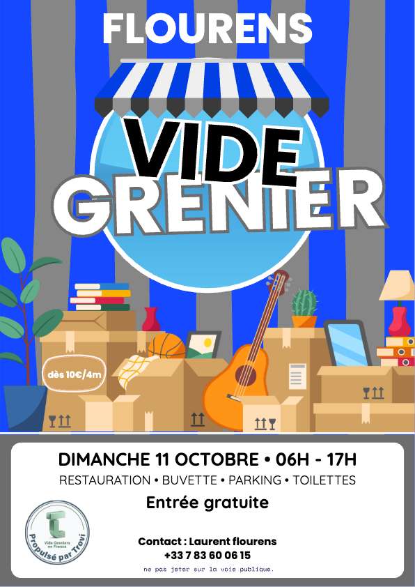 Vide grenier de FLOURENS