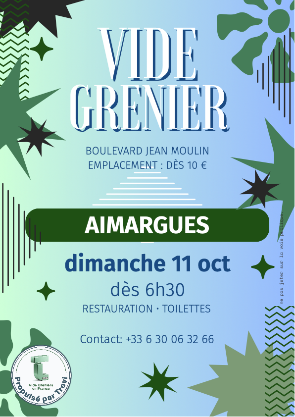 Puces brocantes d'AIMARGUES