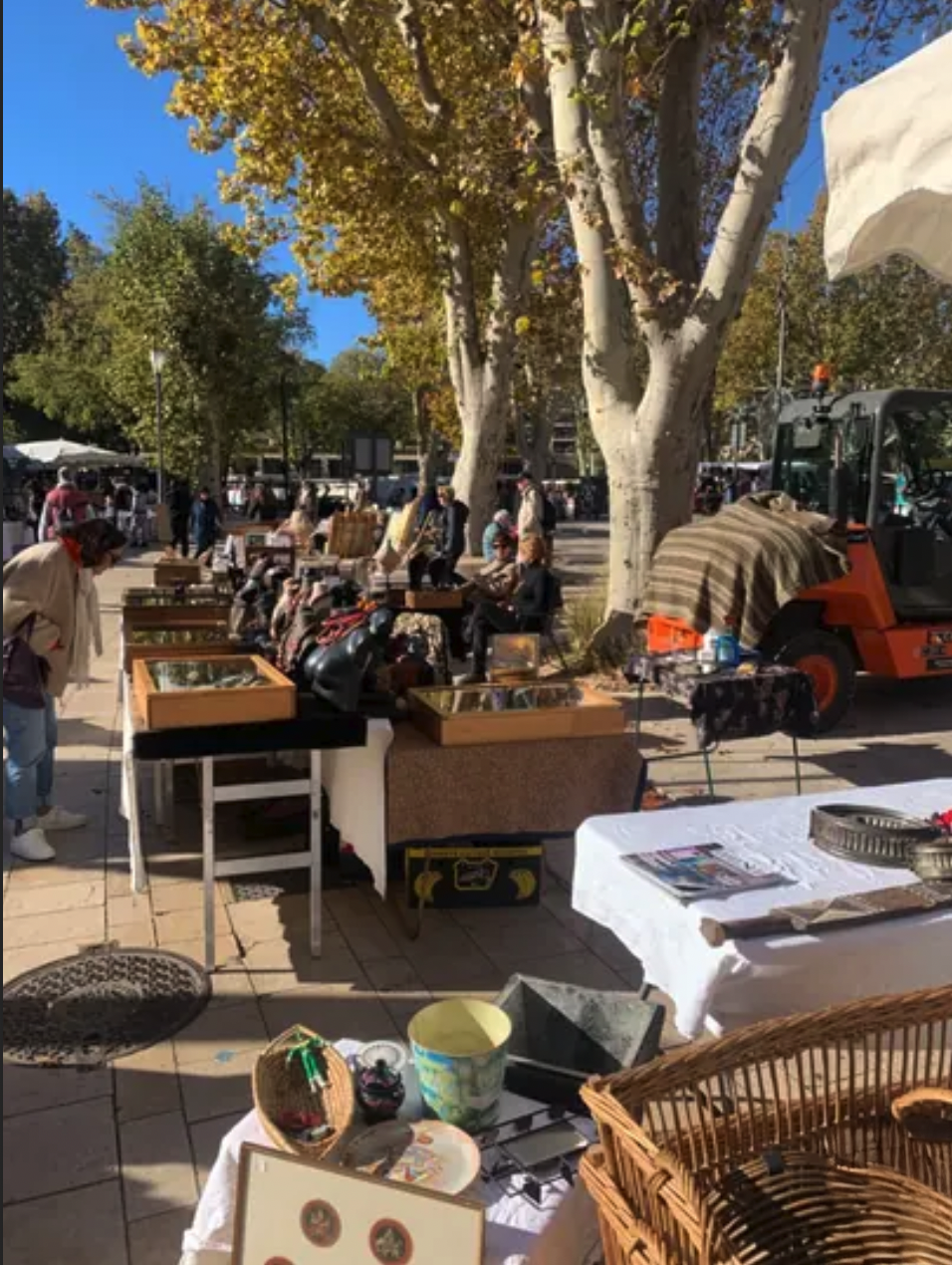 Marché brocante