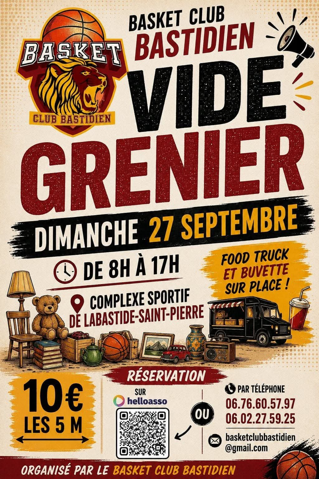 Vide grenier | Labastide-Saint-Pierre