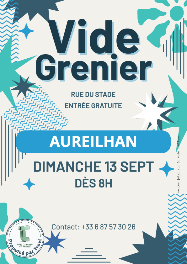 Vide grenier exterieur stade Rene Brejassou