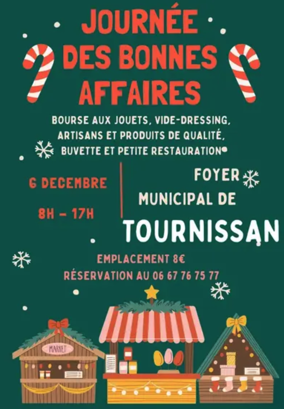 La journée des bonnes affaires à Tournissan