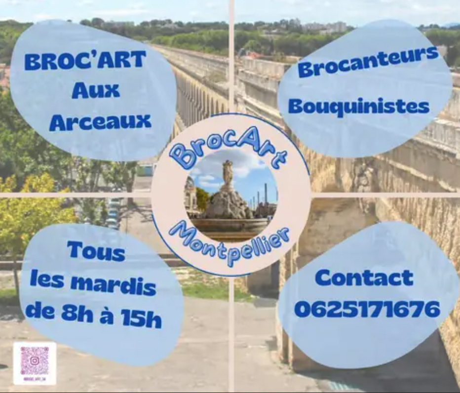 BROC'ART Marché à la brocante et aux livres