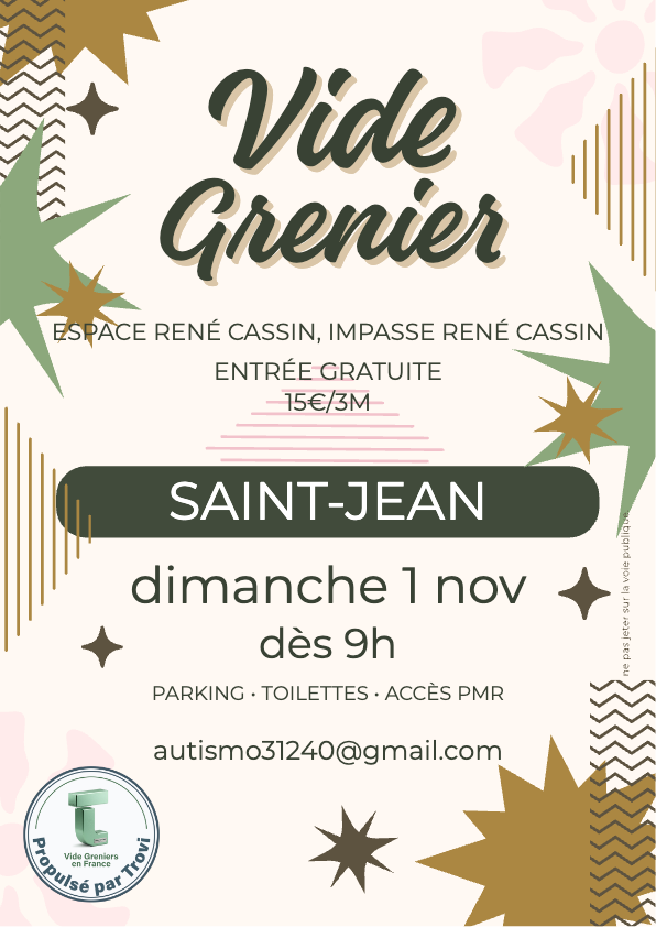 Vide Grenier à Saint-Jean