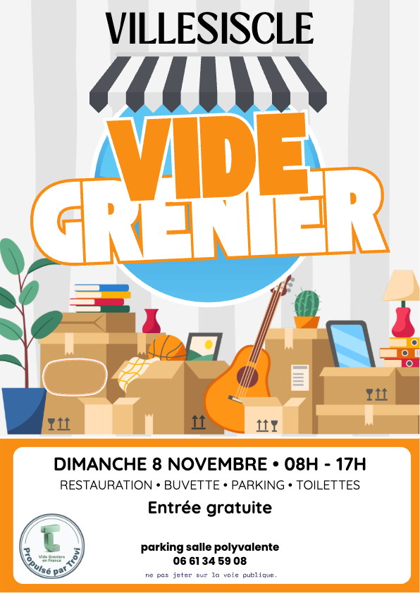 Vide grenier, vide dressing et bourse aux jouets à Villesiscle