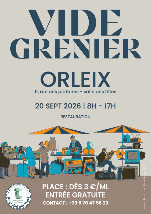 Vide grenier des cyclos du Quand-Même Orleix .