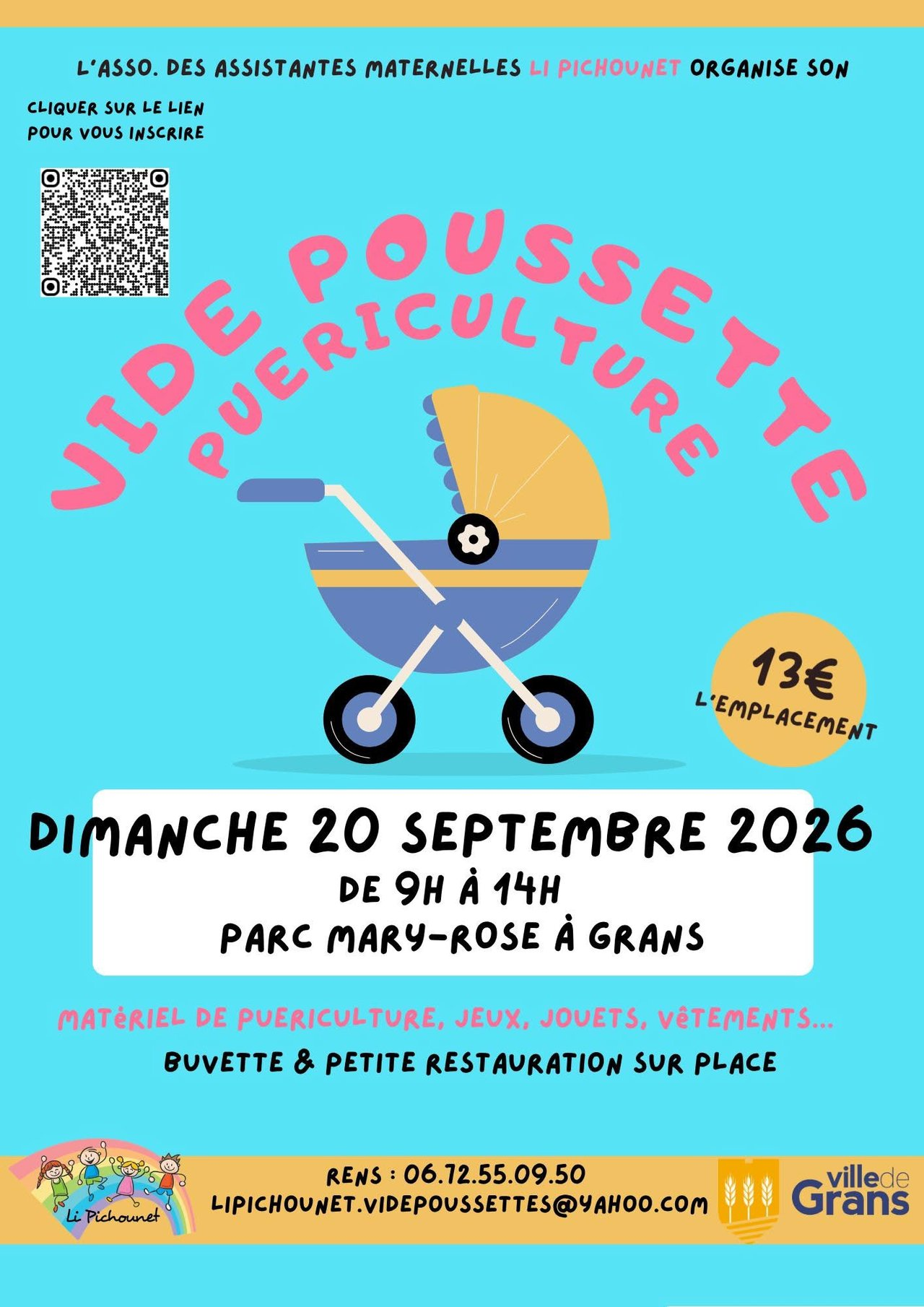 VIDE POUSSETTE | Grans