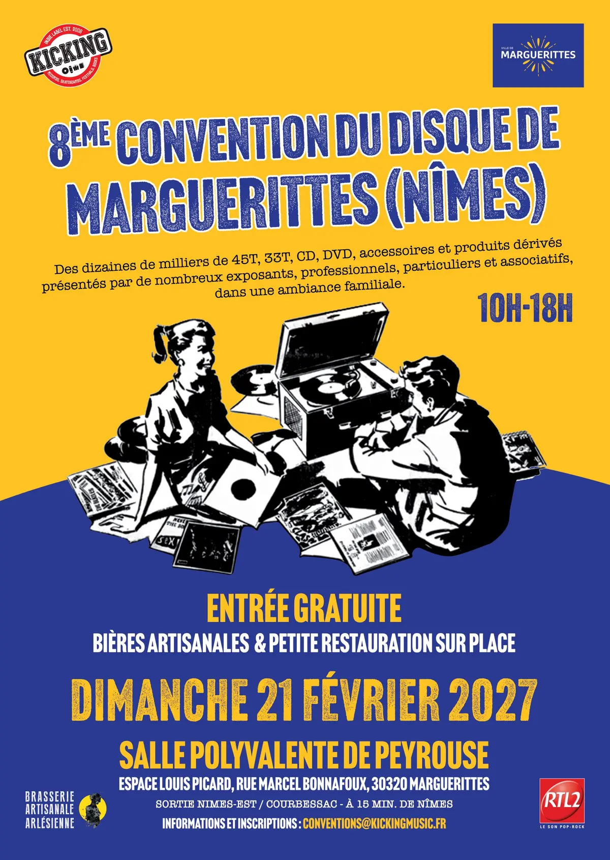8° Convention du disque de Nîmes-Marguerittes à Marguerittes