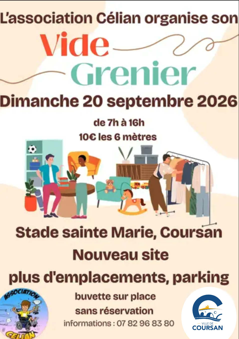 Vide grenier de l'association Célian