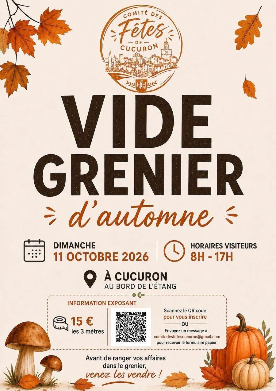 Vide-grenier d’automne