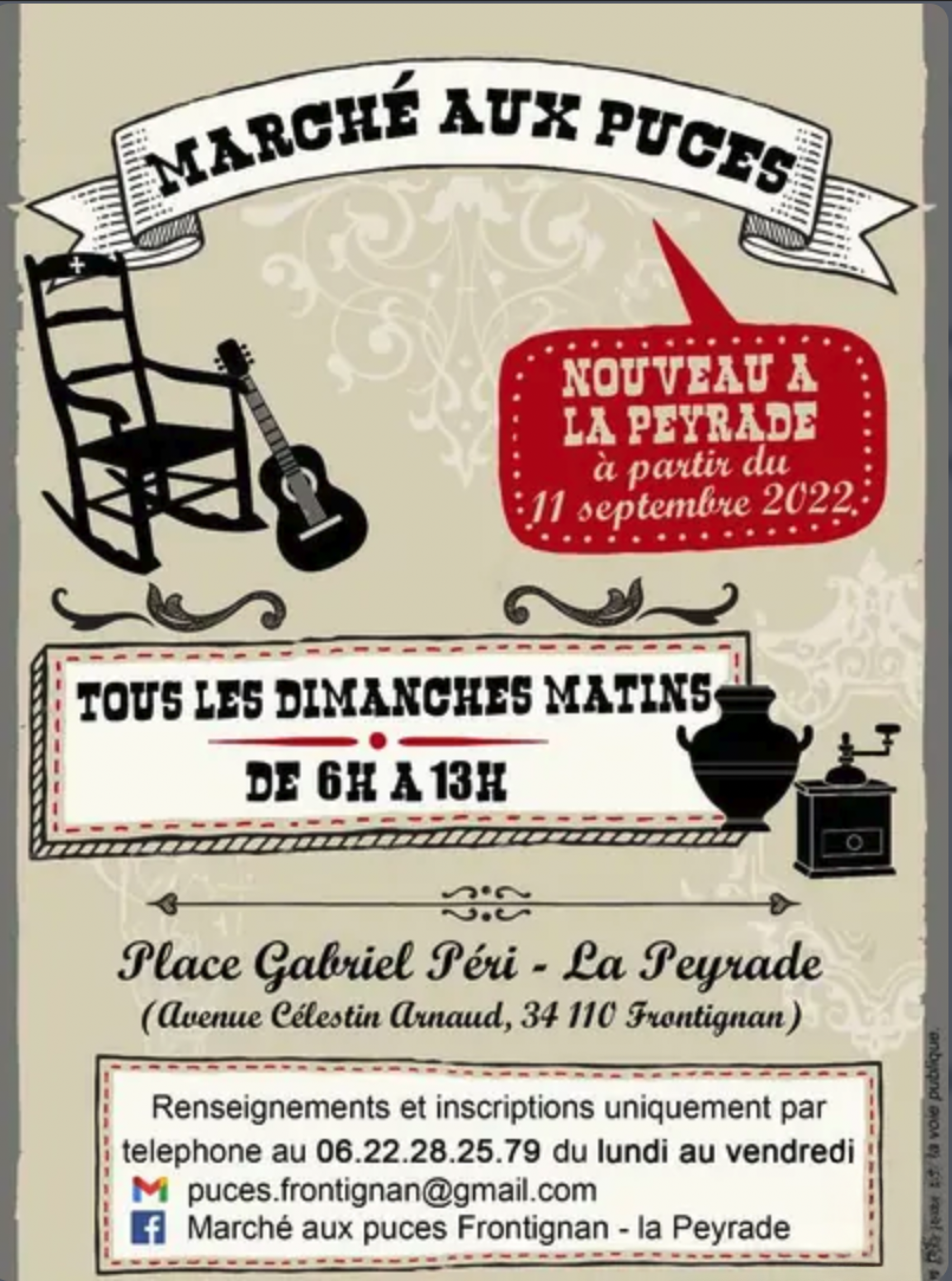 Marché aux puces | Frontignan
