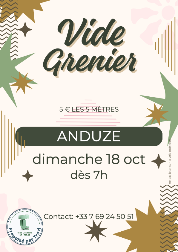 Les Nouvelles Puces d’Anduze