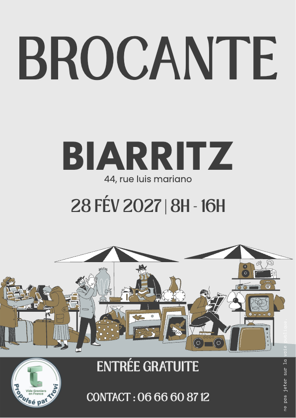 Brocante des Docks à Biarritz