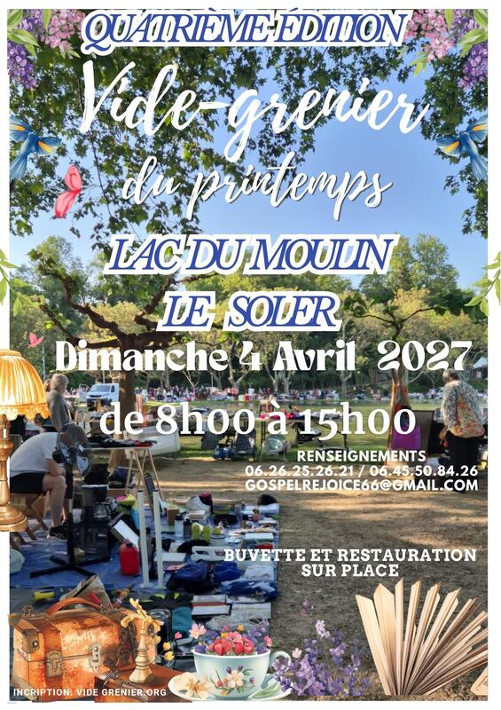 Vide grenier de printemps 4 IIème éditions à Le Soler