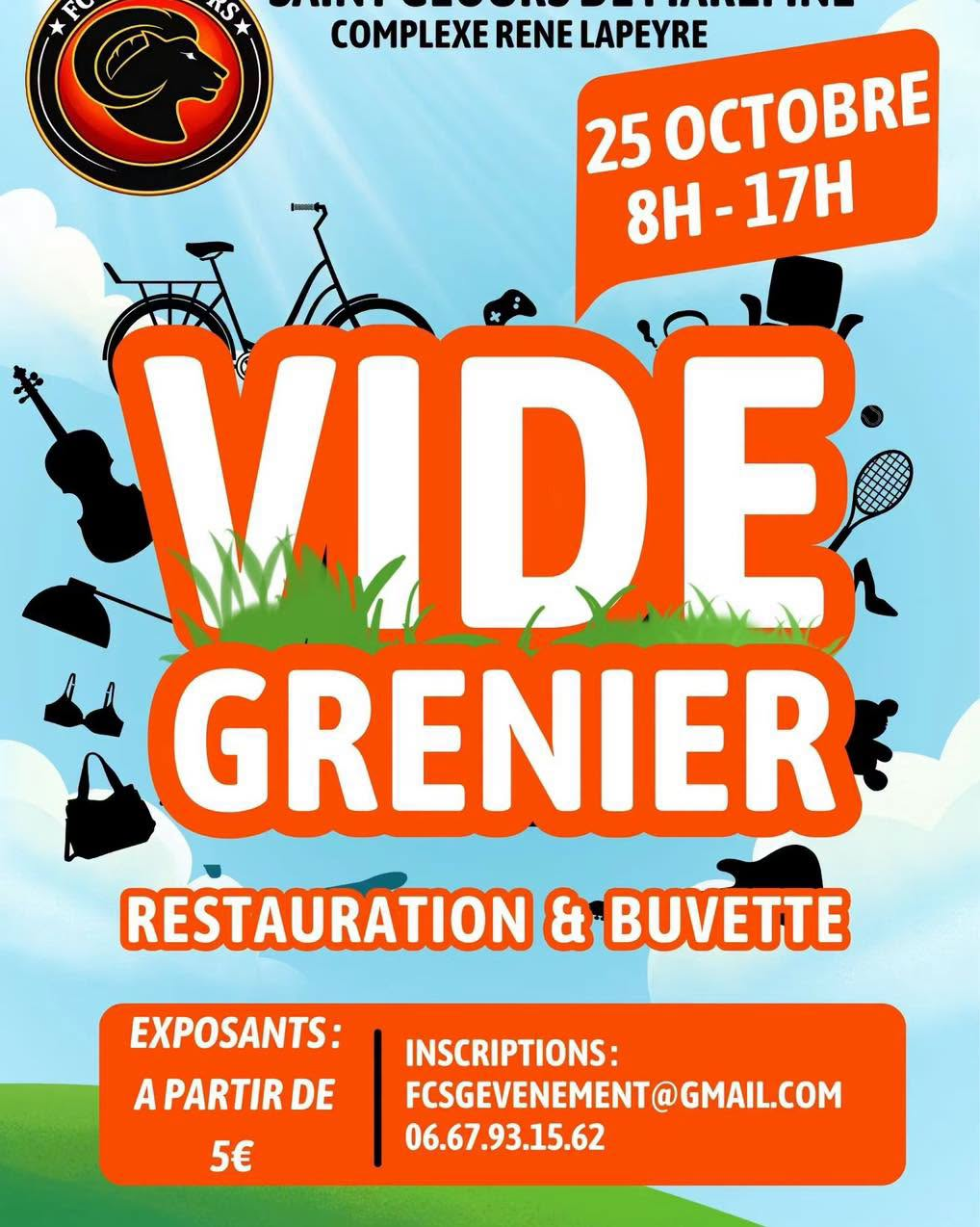 Vide Grenier du FCSG à Saint-Geours-de-Maremne