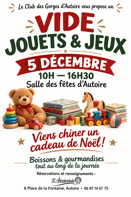 Vide Jouets et Jeux à Autoire
