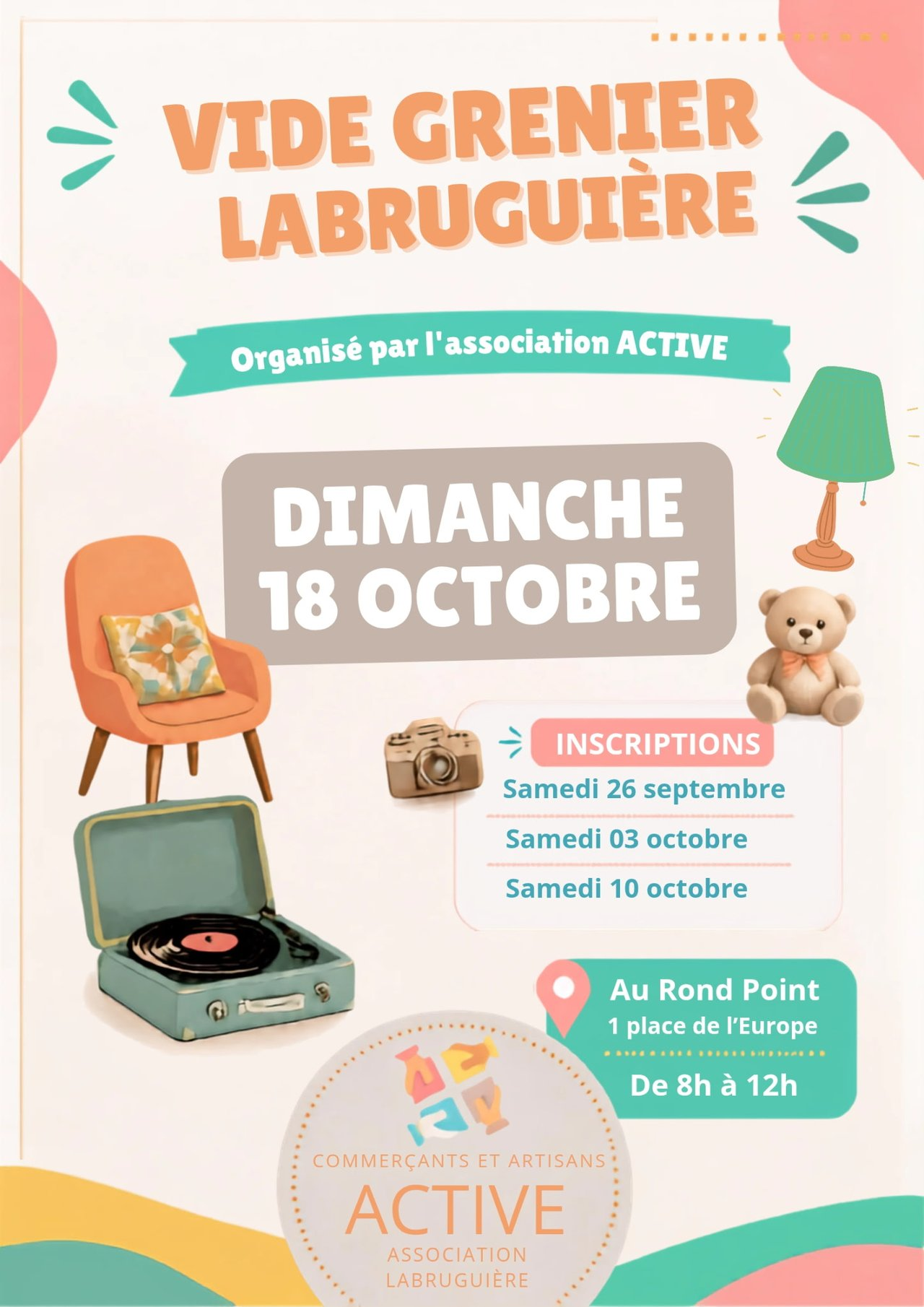 Grand Vide grenier à Labruguière