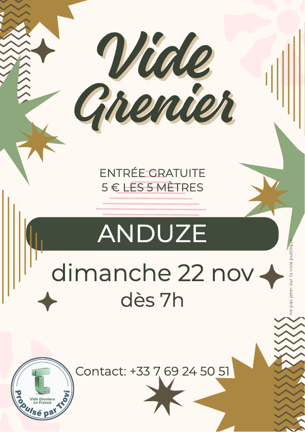 Les Nouvelles Puces d’Anduze
