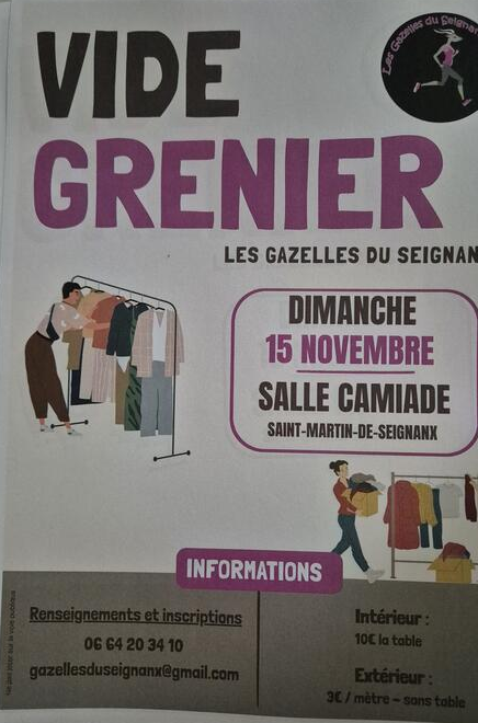 VIDE GRENIER à Saint-Martin-de-Seignanx