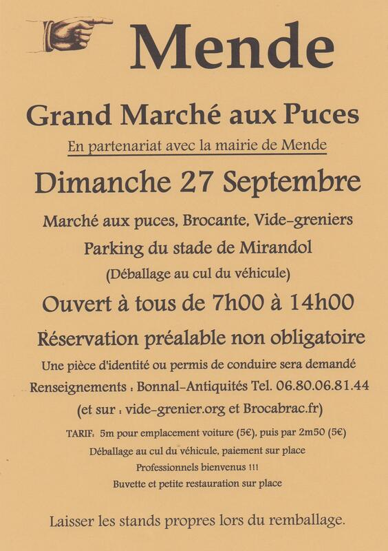 Grand Marché aux Puces, Vide-Greniers, Brocante